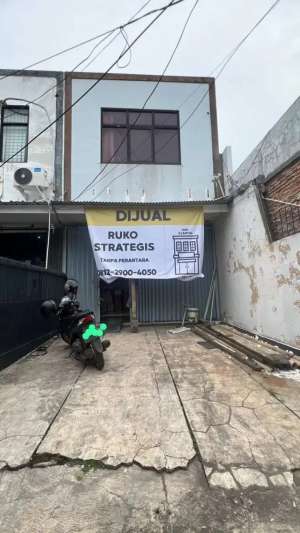 Ruko Strategis 2 Lantai Malaka Jaya lokasi di Duren Sawit, tersedia melalui melalui situs Olx