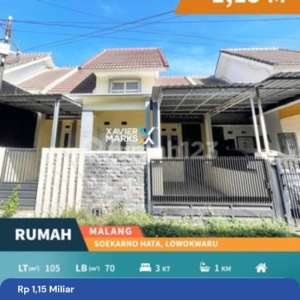 Rumah 1 Lantai Siap Huni di Soekarno Hatta Lowokwaru Malang , tersedia melalui melalui situs Rumah123