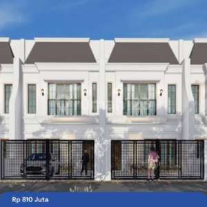 Rumah 2 Lantai dan 3 Kamar Tidur Daerah Medan Johor , tersedia melalui melalui situs Rumah123