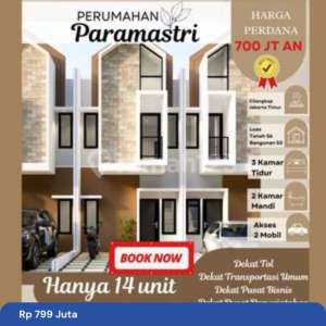 Rumah 2 Lantai Siap Huni Deket Tol Setu , tersedia melalui melalui situs Rumah123