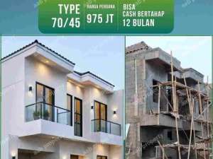 Rumah 2 lantai, siap huni, Diskon besar , di Cibubur asli jakarta timur. , tersedia melalui melalui situs Olx