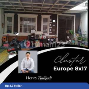 Rumah 8x17 Gaya Eropa di Green Lake CityAdem, Asri, Lengkap Banget Fasilitasnya , tersedia melalui melalui situs Rumah123