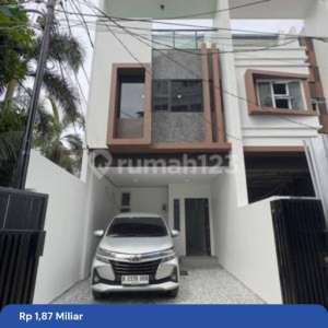 Rumah Baru 2lt Strategis Tanjung Duren Jakarta Barat , tersedia melalui melalui situs Rumah123