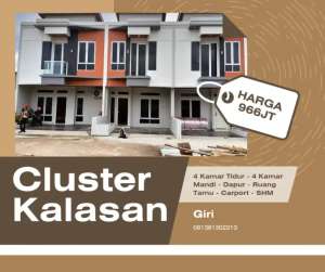 Rumah baru Kalasan Residence 2lantai SHM Cijerah Bandung lokasi di Kalasan Residence Parmindo cimahi, tersedia melalui melalui situs Olx