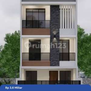 Rumah Baru Minimalis 3 Lantai Lokasi Strategis Duri Kepa Jakarta Barat , tersedia melalui melalui situs Rumah123