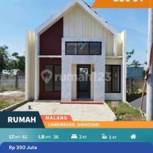 Rumah Baru Modern Minimalis Dekat Exit Tol di Candirenggo Singosari Malang , tersedia melalui melalui situs Rumah123