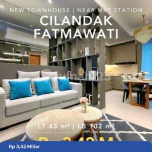 Rumah Baru Strategis Dekat Stasiun MRT Cilandak Jakarta Selatan , tersedia melalui melalui situs Rumah123