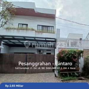 Rumah Cantik 2 Lantai Full Furnished Dalam Cluster Pesanggrahan - Bintaro, Jakarta Selatan , tersedia melalui melalui situs Rumah123