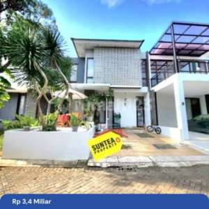 Rumah Cantik 2 Lantai SHM Dekat Akses Tol Siap Huni di Discovery Lumina Bintaro Im , tersedia melalui melalui situs Rumah123