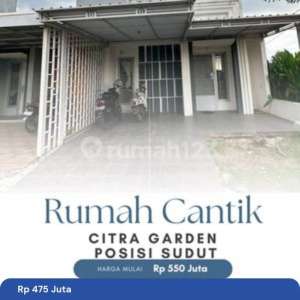 Rumah Cantik Cluster Citra Garden Posisi Sudut Cek Lokasi Nego Sampai Deal , tersedia melalui melalui situs Rumah123
