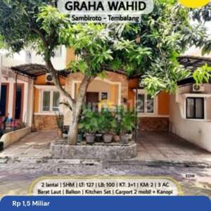 Rumah Dekat Unimus Undip Cluster Graha Wahid Tembalang Semarang , tersedia melalui melalui situs Rumah123