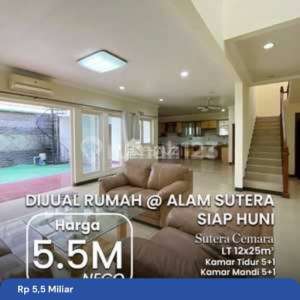 Rumah Depan Taman Jln Boulevard Sutera Cemara Alam Sutera , tersedia melalui melalui situs Rumah123