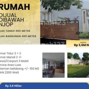 Rumah Dibawah NJOP Unfurnished SHM di Cinere, Depok , tersedia melalui melalui situs Rumah123