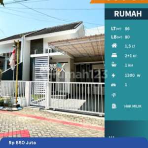 Rumah Dijual di Area Cengger Ayam, Lowokwaru, Malang , tersedia melalui melalui situs Rumah123
