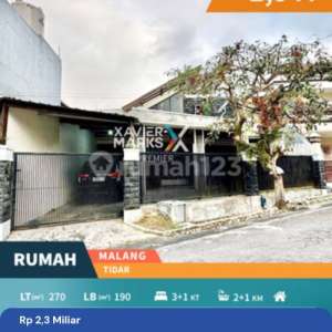 Rumah Dijual di Tidar, Malang , tersedia melalui melalui situs Rumah123