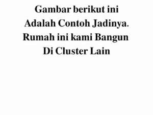 Rumah Dlm Cluster pinggir jln raya Raden Fatah Ciledug Tangerang Kota , tersedia melalui melalui situs Olx