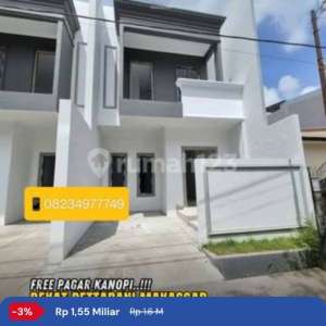 Rumah Ekslusif Dua Lantai Lokasi Tengah Kota Makassar Free Pagar Kanopi Ac , tersedia melalui melalui situs Rumah123