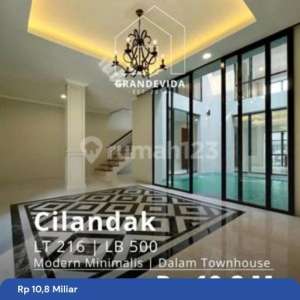 RUMAH FULL RENOV 2023 DALAM TOWN HOUSE CILANDAK JAKARTA SELATAN , tersedia melalui melalui situs Rumah123
