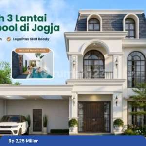 Rumah Kolam Renang Pribadi One Gate System Gamping , tersedia melalui melalui situs Rumah123