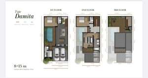 Rumah Konsep Villa , tersedia melalui melalui situs Olx