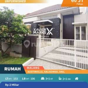 Rumah Lokasi Austinville, Kalisongo, Dau, Dieng Atas Malang , tersedia melalui melalui situs Rumah123