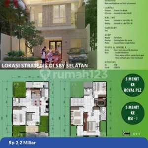 Rumah Mewah 2 Lantai Di Karah Surabaya , tersedia melalui melalui situs Rumah123