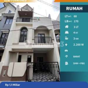 Rumah Modern Semi Furnish di Ikan Ikan Lowokwaru Malang , tersedia melalui melalui situs Rumah123
