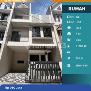 Rumah Modern Semi Furnished Dekat Hua Ind di Ikan Ikan Lowokwaru Malang , tersedia melalui melalui situs Rumah123