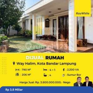 rumah murah way halim , tersedia melalui melalui situs Rumah123