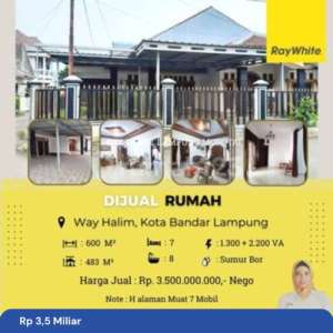 rumah murah way halim , tersedia melalui melalui situs Rumah123
