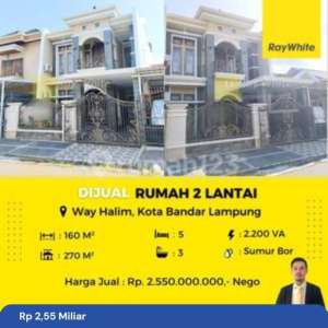 rumah murah way halim , tersedia melalui melalui situs Rumah123