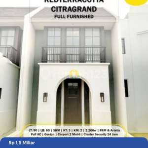 Rumah SHM Dekat Undip Cluster CitraGrand Tembalang Semarang , tersedia melalui melalui situs Rumah123