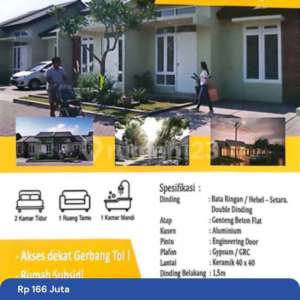Rumah Subsidi Dekat Terminal Pakupatan , tersedia melalui melalui situs Rumah123