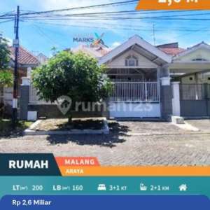 Rumah Terawat Super Nyaman di Araya Malang , tersedia melalui melalui situs Rumah123