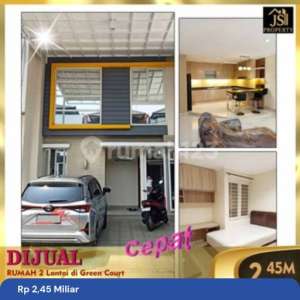 Rumah The Green Court. Bebas Banjir . 2 Lantai Bagus Siap Huni , tersedia melalui melalui situs Rumah123