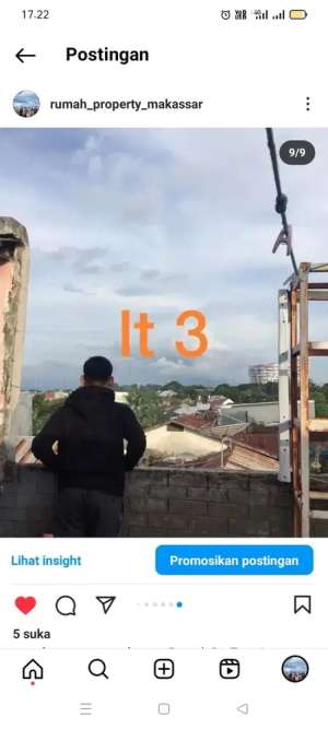 Rumah Toko Dg Tata 1 Kamar 4 WC5 10X15-3 Lantai SHM , tersedia melalui melalui situs Olx