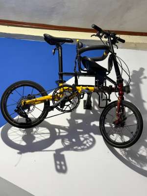 Jual bekas Sepeda lipat element troy X 10 speed,lokasi di Manggarai