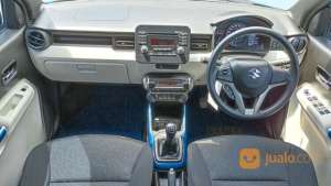 Jual bekas Suzuki Ignis GX MT 2017 Biru,lokasi di Kota Surabaya