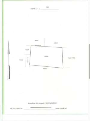 tanah dekat pantai Berawa lokasi di Kuta Utara, tersedia melalui melalui situs Olx