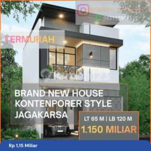 Termurah Hot Sale New Houses 2 LantaiJl Swadaya Jagakarsa Jakarta Selatan , tersedia melalui melalui situs Rumah123