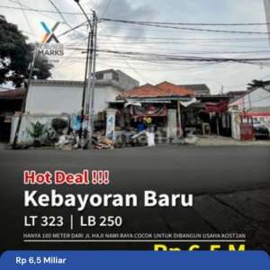 Termurah Rumah Cocok untuk Kos-Kosan 1 Lantai di Gandaria , tersedia melalui melalui situs Rumah123