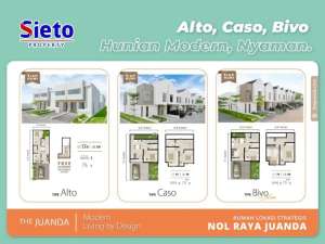 The Juanda Surabaya dengan kawasan terbaik di selatan surabaya. Lokasi Strategis di Raya Juanda, Fasilitas lengkap dan suasana asri , tersedia melalui melalui situs Olx