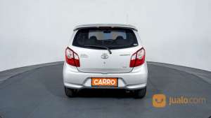 Jual bekas Toyota Agya 1.0 G MT 2017 Silver,lokasi di Kota Bekasi