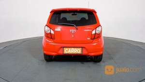 Jual bekas Toyota Agya 1.0 G MT 2015 Merah,lokasi di Kota Bekasi