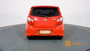Jual bekas Toyota Agya 1.0 G TRD AT 2017 Merah,lokasi di Kota Bekasi