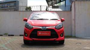 Jual bekas TOYOTA AGYA G 1.2 MT 2018 MERAH,lokasi di Jawa Barat