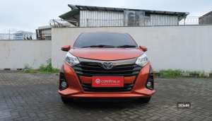 Jual bekas TOYOTA CALYA G 1.2 MT 2020 ORANGE,lokasi di Jawa Barat