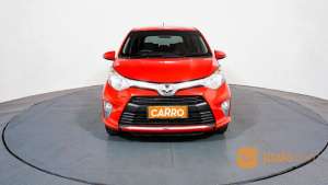 Jual bekas Toyota Calya G MT 2016 Merah,lokasi di Kota Bekasi