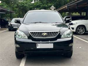 Jual bekas Toyota Harrier 2.4 2010 Hitam,lokasi di Jakarta DKI