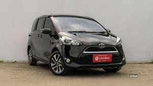 Jual bekas TOYOTA SIENTA V 1.5 AT 2019 HITAM,lokasi di Jawa Barat